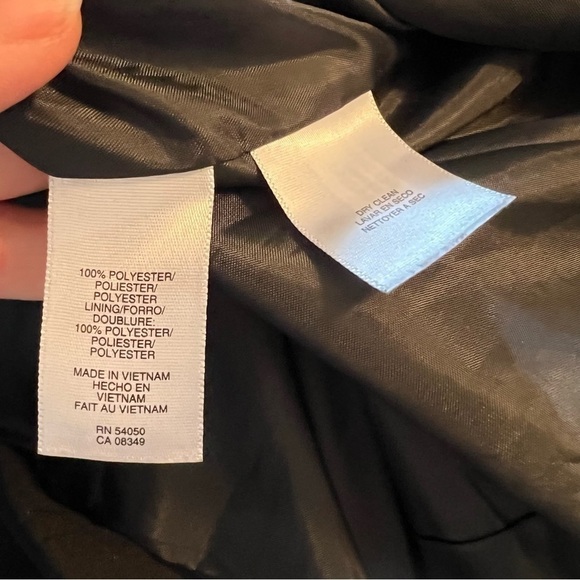 Jones Wear Essentials Blazer Black One Button - Picture 14 of 14